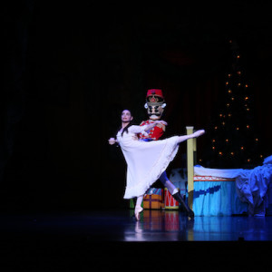 Teri Crilly and Nutcracker Prince. Photo: David Kelly.
